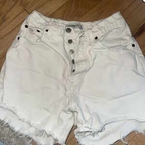 abercrombie denim shorts